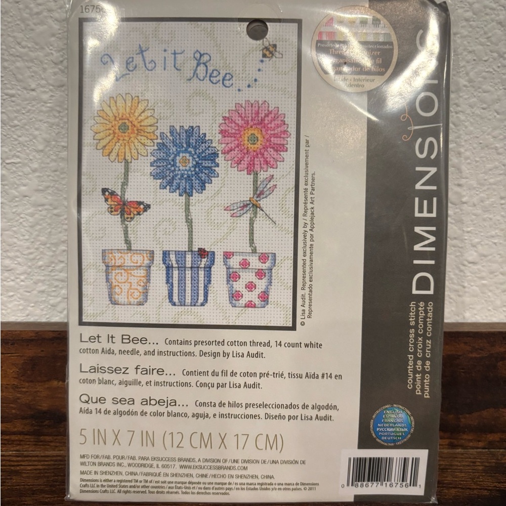 Dimensions Let It Bee Cross Stitch Kit